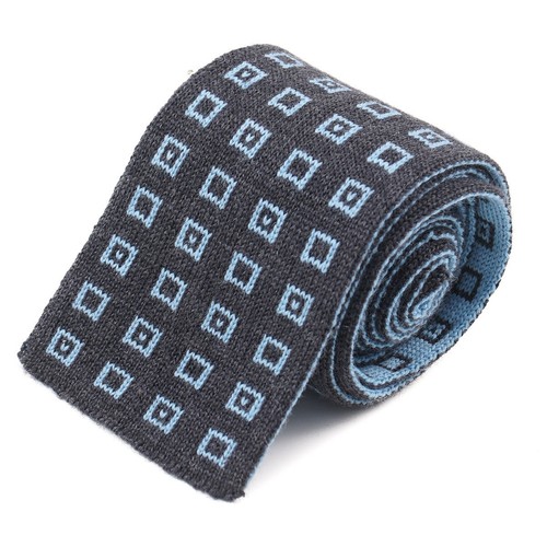 Marinella charcoal sky blue - e.marinella, charcoal-sky