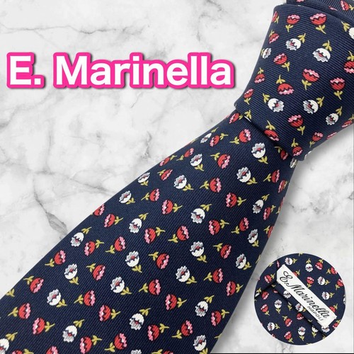 Marinella tie navy - e.marinella,