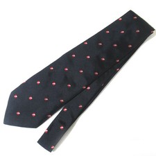 E.MARINELLA Silk Necktie Navy
