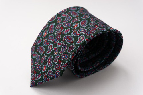 Marinella silk tie paisley - silk,