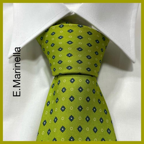 Marinella silk tie yellow - tie,