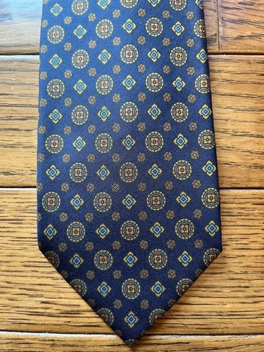 Marinella necktie navy - necktie, small